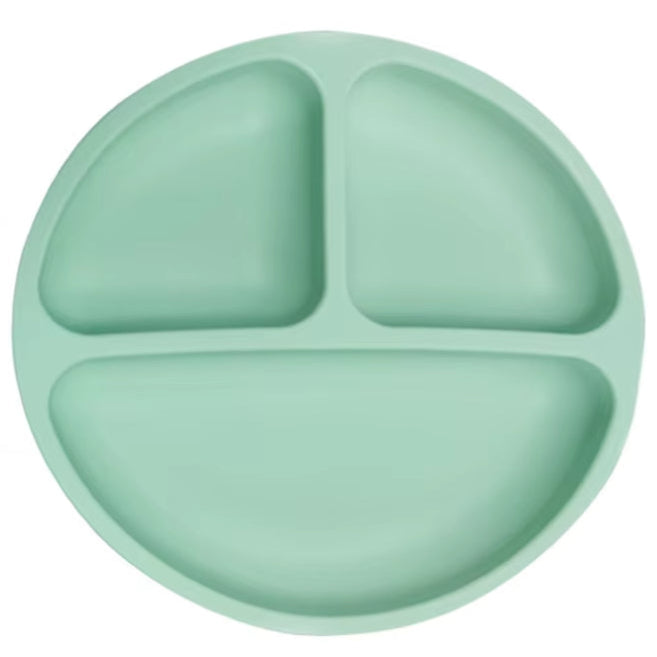 Siliconen Bord Baby en Kind - Turquoise - BPA-vrij - Met 4 Zuignappen