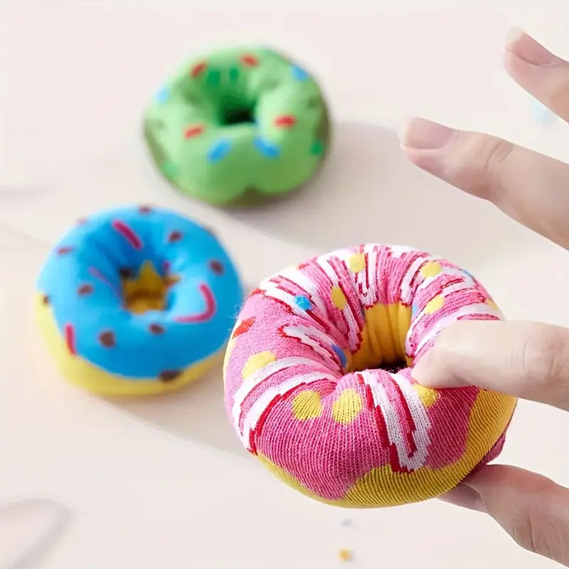 Donut Sokken Cadeaubox - 3 Paar - One Size