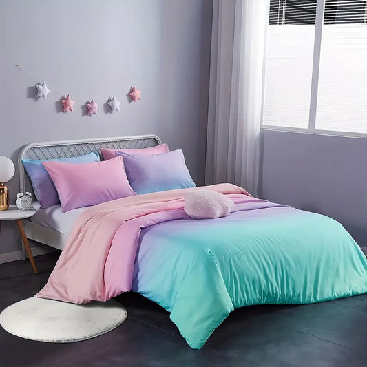 Eenpersoons Dekbedovertrek 140 x 200 - Pastel