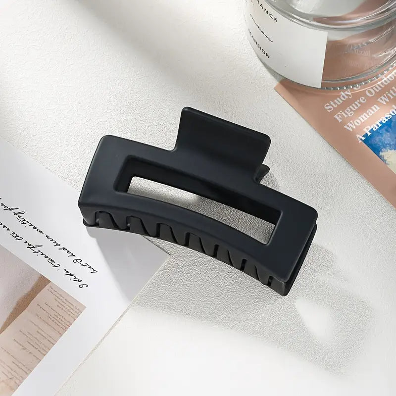 Set 4 Haarklemmen - Zwart - 8,5 cm - Goede Kwaliteit - Perfect Als Cadeau - Haaraccessoires
