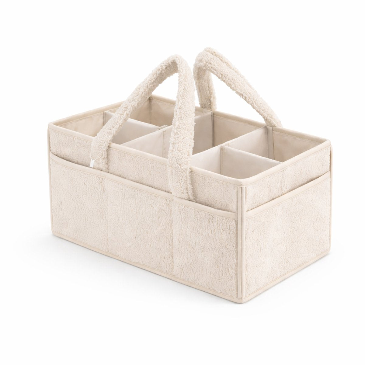 Vavida - Commodemandje - Beige - Teddy - 40 x 26 x 17 cm