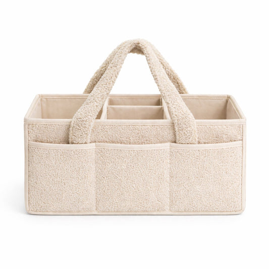 Vavida - Commodemandje - Beige - Teddy - 40 x 26 x 17 cm