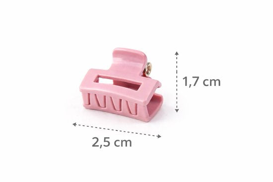 Vavida - Mini Haarklemmen - 20 stuks - Winterse tinten - Stevig - Anti-slip