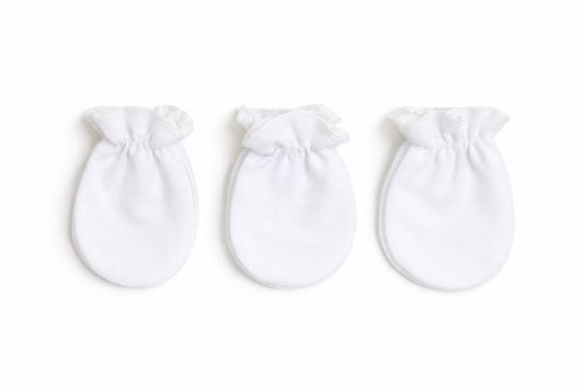 Vavida Krabwantjes - Baby - 3 Paar - 0-6 Maanden - Bescherming tegen Krabben - Handschoentjes