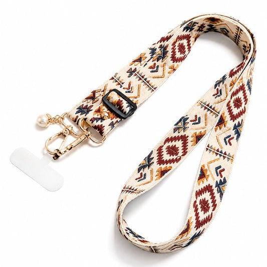 Vavida Telefoonkoord - Luxe Verstelbaar Crossbody Koord - Universeel Telefoonkoord - - Verstelbaar tot 124 cm