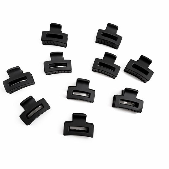 Vavida Mini Haarklemmen - Set 10 Stuks - Zwart - 2,5 cm - Kleine Haarclips - Cadeauverpakking