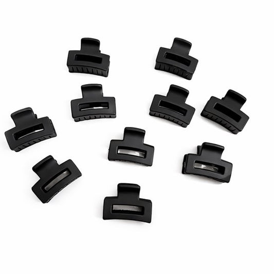 Vavida Mini Haarklemmen - Set 10 Stuks - Zwart - 2,5 cm - Kleine Haarclips - Cadeauverpakking
