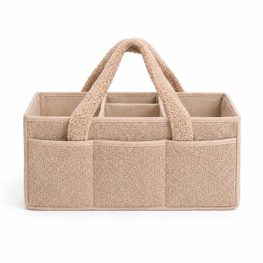 Vavida - Commodemandje - Roest - Teddy - 40 x 26 x 17 cm - Babykamer - Baby - Commode - Mandje