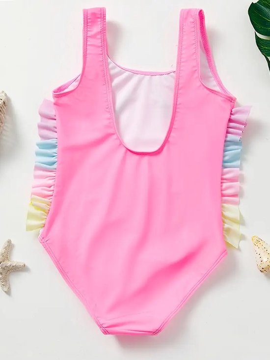 Vavida Badpak - Maat 98/104 - Unicorn - Roze - Sneldrogend