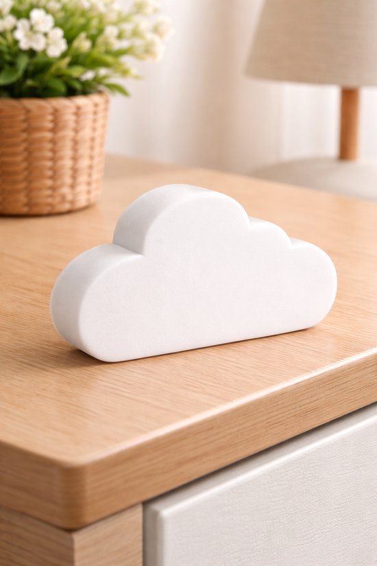 Vavida - Deurstoppers - 8 Stuks - Stootdoppen - Wolkjes - Deurklink - Zelfklevend - Kinderkamer - Babykamer