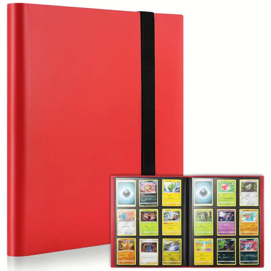 Verzamelmap Pokémon Kaarten - 360 Kaarten - Rood - 30.5 x 25 cm